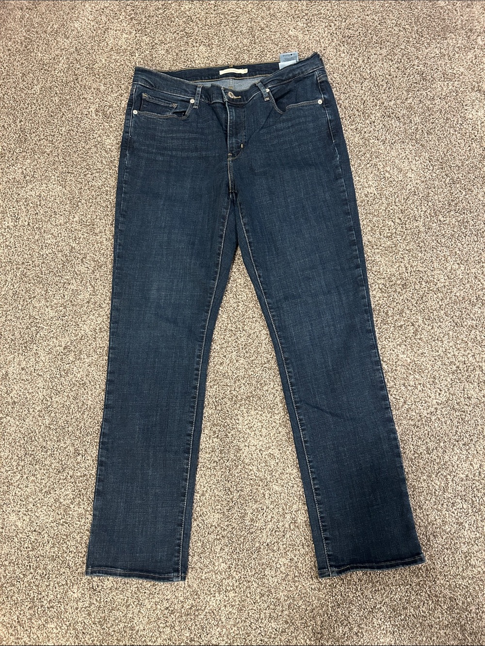 Levis Classic Straight Leg Jeans 14L